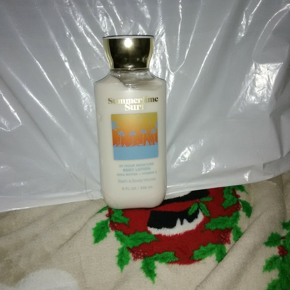 Bath and Body Works Summertime Surf Lotion!